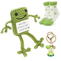 BeoTnp 3PCS Frog Gifts, Frog Gifts, Emotional Support Gift For Women, Girls, Frog Lovers, Girls, Colleagues, Friends and Family Members, for Birthday, Holidays, Anniversaries