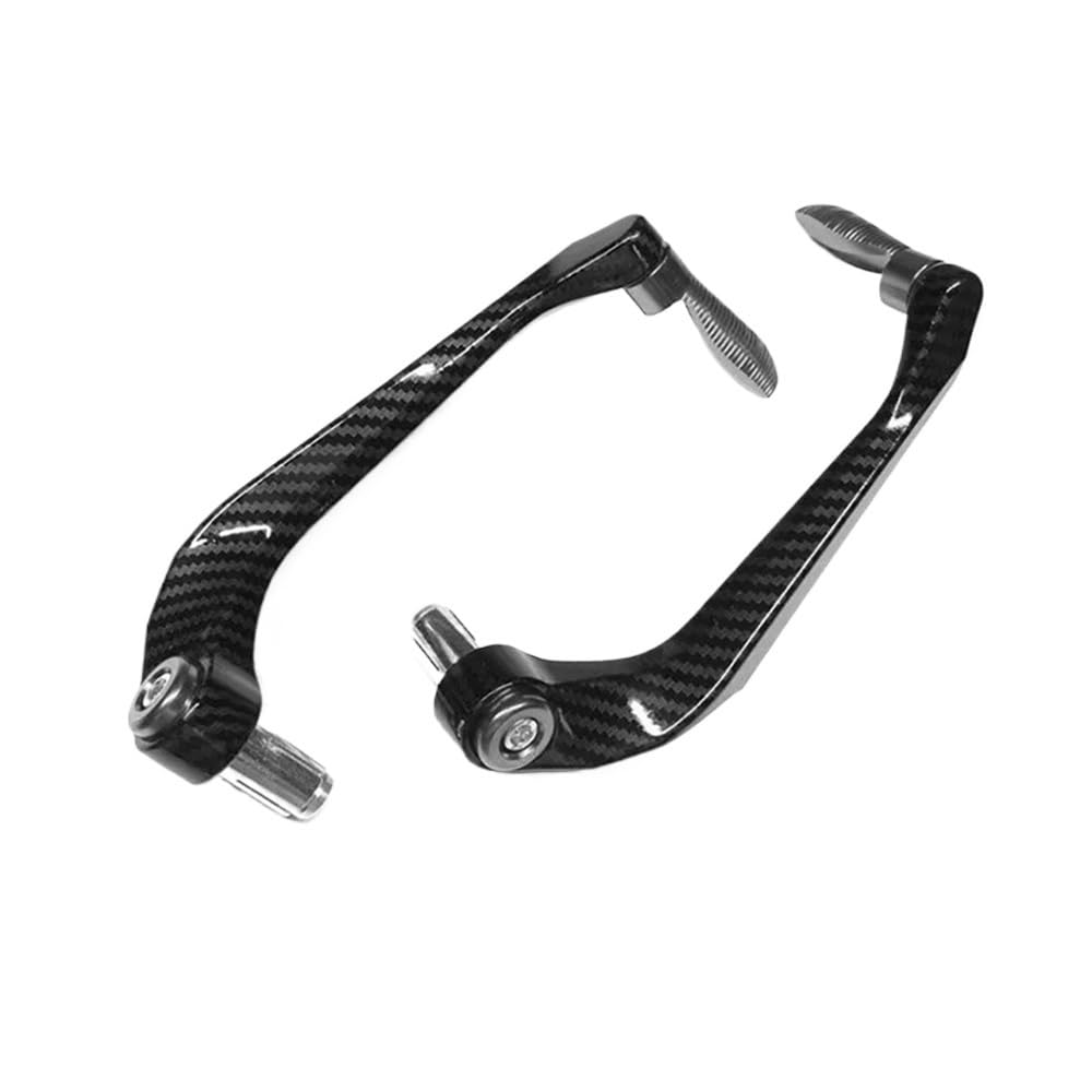 WGRUKLBD Motorcycle CNC Aluminum Alloy Handlebar Brake Clutch Lever Hand Guard Protector Modification Accessories Handguard Handlebars Protector