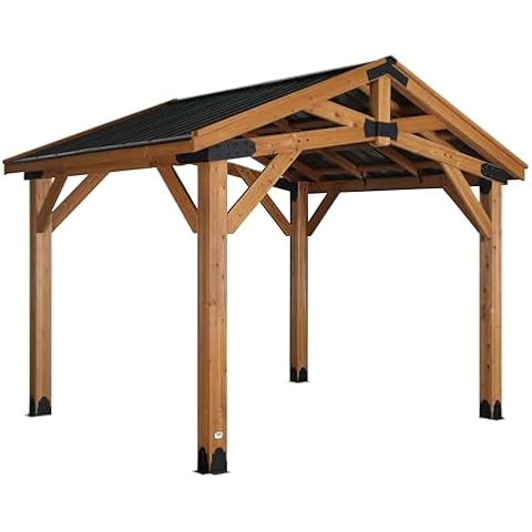 Backyard Discovery Norwood Cedar Patio Gazebo Cover