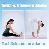 Zyloqj El innovador dispositivo de estiramiento para flexibilidad, alivio del dolor y mayor movilidad. Perfecto para principiantes y avanzados. Fácil de usar con mangos de madera ergonómicos para una