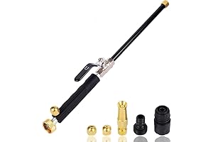 Hydro Jet High Pressure JetNozzle Washer Wand for Garden Hose