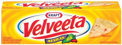 Velveeta Mexican, Mild, 32-Ounce Loaves (Pack of 2)