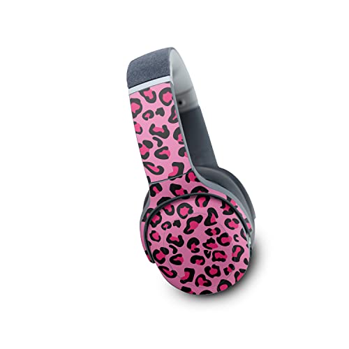 Image of MightySkins Skin Compatible with Skullcandy Crusher Evo Wireless - Pink Leopard | Protective, Durable, and Unique Vinyl Decal wrap Cover | Easy to Apply | Made in the USA