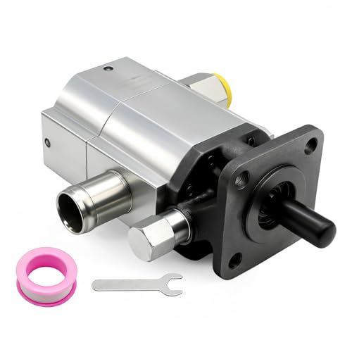 Nakkaa 16GPM 2 Stage 3000PSI Hydraulic Log Splitter Pump Aluminum Hydraulic Gear Wood Splitting Machine Pump (16GPM 3000PSI)