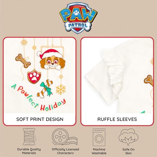 Image of Paw Patrol Girls' Glitter T-Shirt Toddler to Big Kid