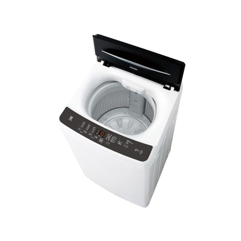 Amazon | JW-U61C-K ブラック 全自動洗濯機 上開き 洗濯6kg | Haier