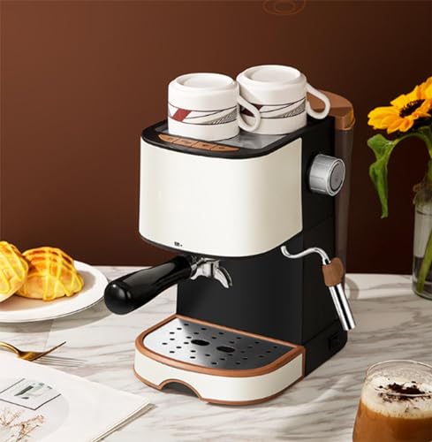 Cafetera espresso semiautomática con vaporizador 1 L miniatura 6