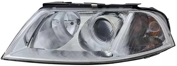 Compatible with 01-05 Passat Sedan & Wagon Halogen Headlight Headlamp Head Light with Bulb Left Driver Side