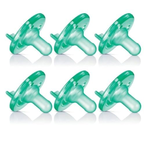 Image of Philips Avent Soothie Pacifier, 0-3 Months, Green - 6 Pack
