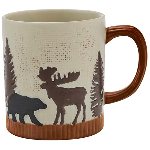 Set de 4 tazas Wilderness Trail de cerámica miniatura 2