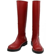 DUNHAO COS Anime Saitama Cosplay Shoes Custom Made Adult Leather Boots Stage Performance Shoes