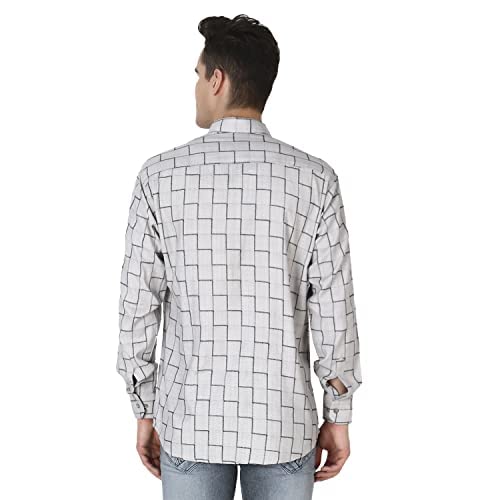 Image of DHRUVI TRENDZ Regular Fit Men's Shirt