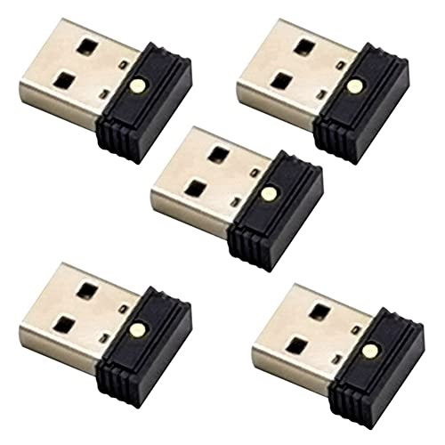 Simulateur USB Mouse Jiggler de déplacement automatique de souris d'ordinateur 5 pièces