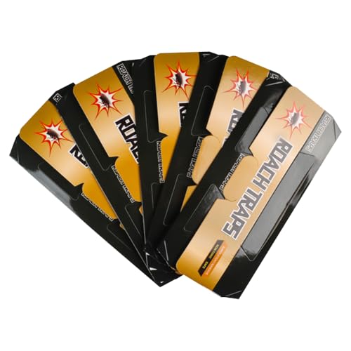 WMFASBAG 100pcs trampas de cucaracha Trampa de cucaracha pegajosa