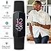 Fitbit Luxe Wellness & Fitness Tracker (Black/Graphite) with Heart Rate Monitor, Sleep Tracker, Bundle with 2 Watch Bands, 3.3foot Charge Cable, Wall Adapter, Screen Shield & PremGear for Fitbit
