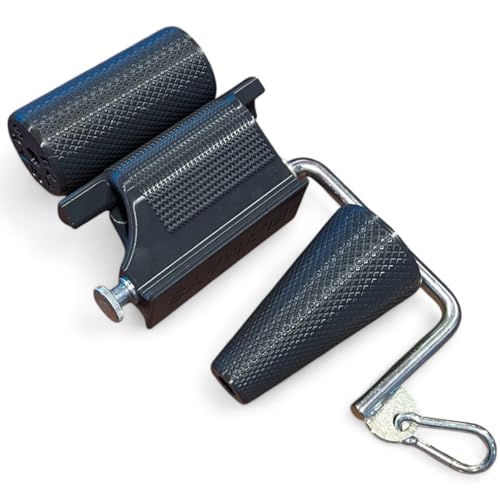 Elymays Arm Wrestling Handle Set of 3 – Grip Strength Trainer with Metal Mount, 3 Attachments for Wrist, Forearm, and Finger Strengthening