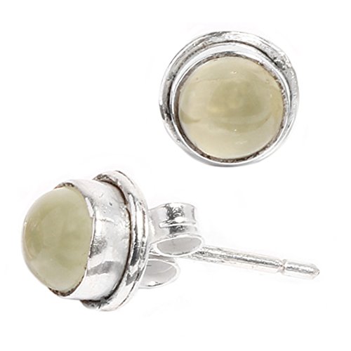 Chic-Net de plata pendientes de aventurina Pendientes EspAcrragos pendiente de las mujeres 925 Sterling Silver Stone