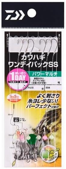 Daiwa Kawahagi One Daypack SS Hook/Fishing Hook, Power Multi, 9.0