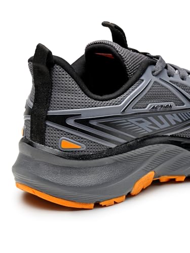 Image of Action | Athleo | NITRO-2007 | Men's | Lace-Up | Running | Shoes | Lightweight | Comfortable | Trendy | Breathable | Sports | Shoes