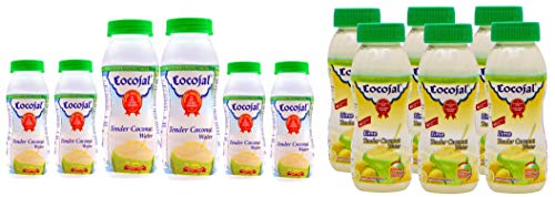 Image of Cocojal Natural Tender Coconut Water, Pack of 6 + Cocojal Lime Tender Coconut Water - 200ml, Pack of 6