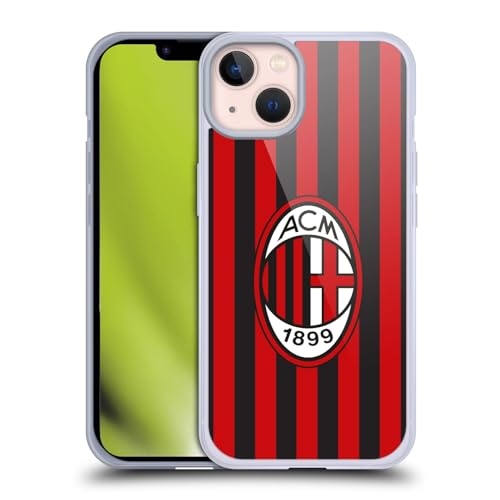 Carcasa AC Milan Casa Kit de Cresta 2017/18 gel compatible con iPhone 13