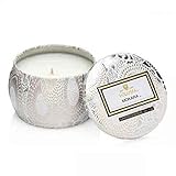 Voluspa Mokara Candle | Mini Tin | 4 Oz. | Coconut Wax and Natural Wicks for a Cleaner Burn