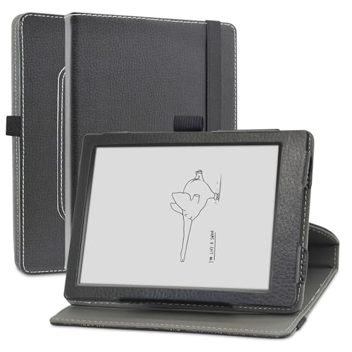 MAMA MOUTH Funda para Boox Poke 6,Cuero Sintético Rotación de 360 Grados de Función de Soporte...