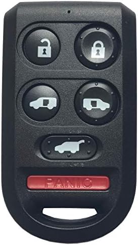 2012 Honda Civic Uncut Shell Case For 2006-2010 Honda Civic EX Remote – Replacement Red Cover Key Fob - Foto 5