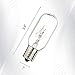 40 Watt Microwave Bulb GE - Microwave Light - Fits Most GE and Whirlpool Ovens - E17 Intermediate Base Bulb - 40 Watt 130 Volt Appliance Bulb - 3 Pack - Luvvitt
