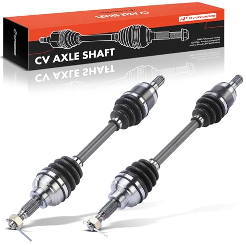A-Premium Pair (2) Front CV Axle Shaft Assembly Compatible with Honda Foreman 500 2007-2009, Foreman Rubicon 500 2008-2009, Rincon 680 2008-2009, Driver and Passenger Side