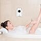 Gosknor 2stk Wandhalterungen für Handys, Kunststoff-Wandhalterung Handy-Regal Ständer Das Bett Smartphone-Ständer Smartphone-Zubehör für iPhone und Android (Gletscherweiß)