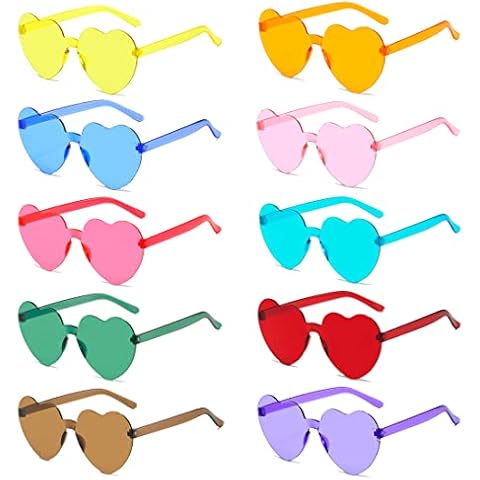 Aurasky Gafas de Sol Corazón Cover