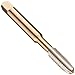 Dormer E0611/4NO2 General Purpose Hand Taps, Bright Coating, Plug Chamfer Length, TPUNC20, Full Length 2.1/2", Nominal D 1/4, Flute Length 0.6500", Shank Diameter 0.2550"