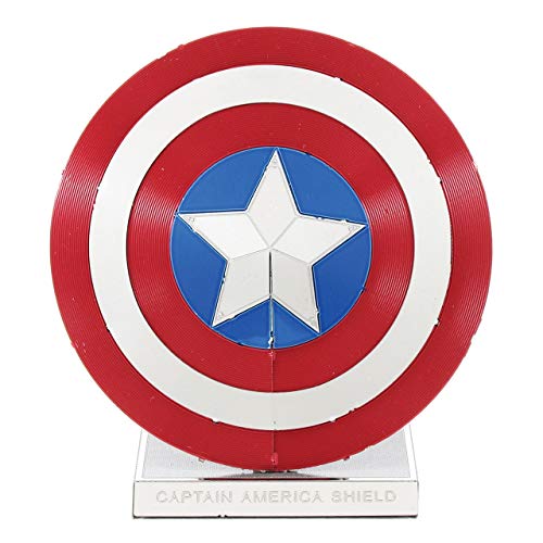 Kit Modelo 3D Escudo Capitán América Metal Earth miniatura 5