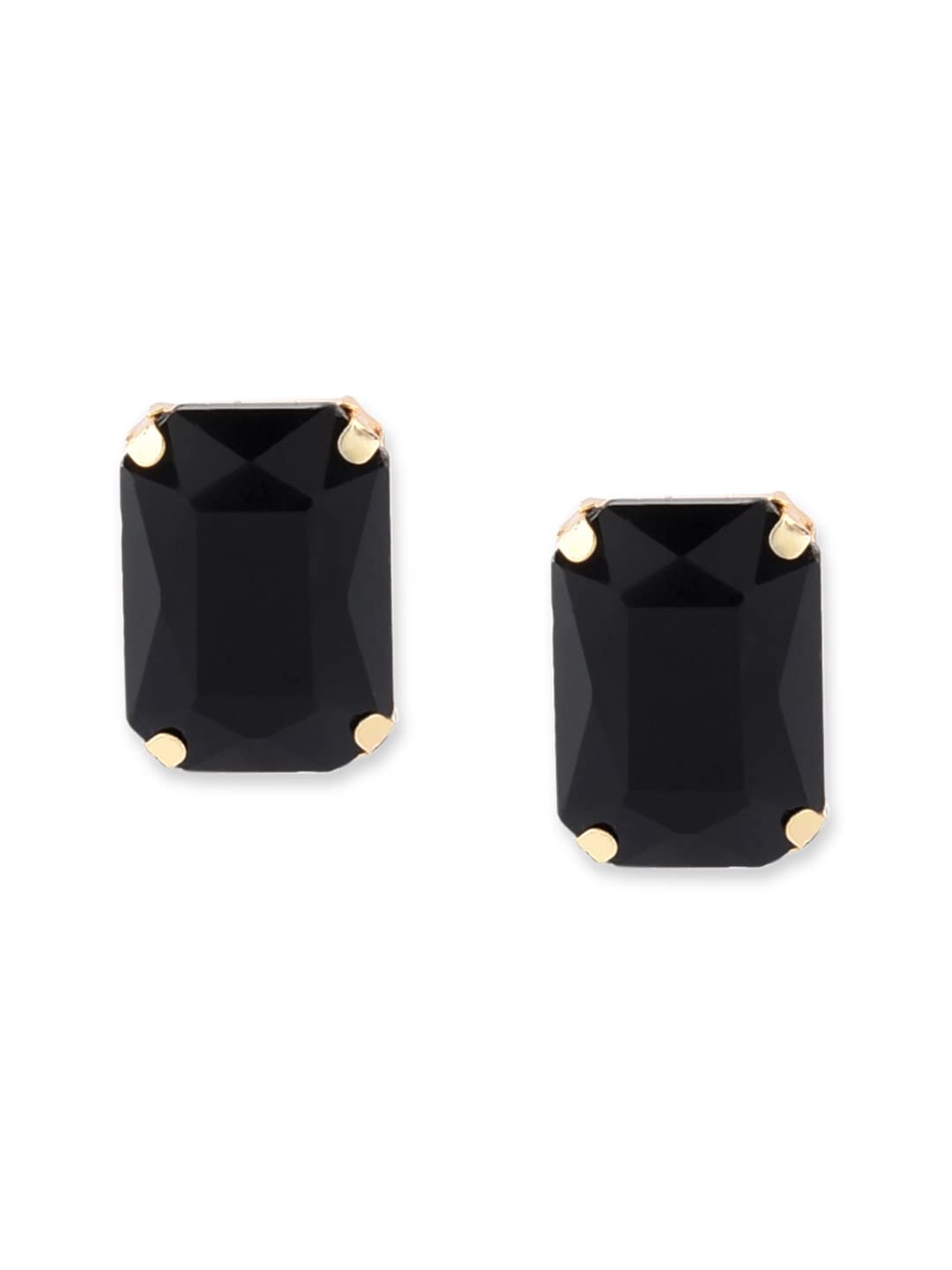 Zaveri Pearls Contemporary Style Black Stud Earring For Women-ZPFK8707 (B07Q7C515H) Amazon Price History, Amazon Price Tracker