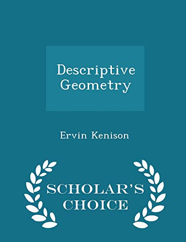 Descriptive Geometry - Scholar's Choice Edition 1296420280 Book Cover