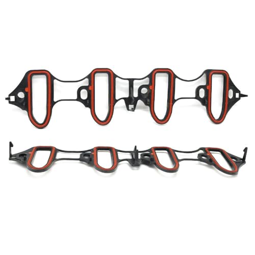 Zieichy 2* Intake Manifold Gaskets Set Compatible with Chevy Silverado, Suburban, Tahoe, Yukon, Tahoe, Savana, GMC Sierra, Cadillac Escalade 4.8L 5.3L 6.0L,Replace 89060413 MS98016T