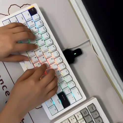 Mini clavier de jeu sans fil mécanique à 60% avec rétroéclairage RVB - 7
