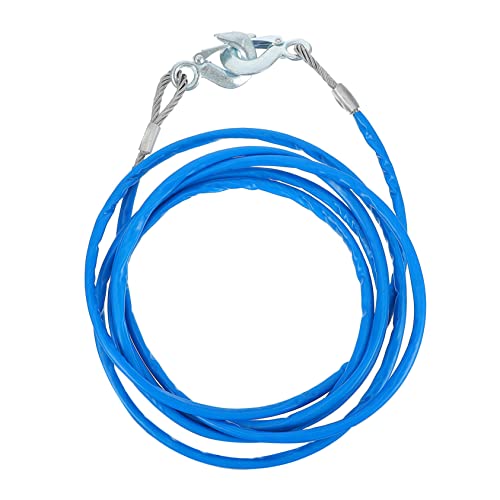 BRIGHTFUFU 1Pc Towing Rope Capacity Durable Wire for Car Organizing Heavy Duty Tow Strap for Trucks Trailers and Boats Reliable Pulling