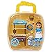Disney Store Official Princess Belle Beauty and The Beast 5 Inch Doll Playset, Girl Toys, 4 Year Old Girl Birthday Gifts
