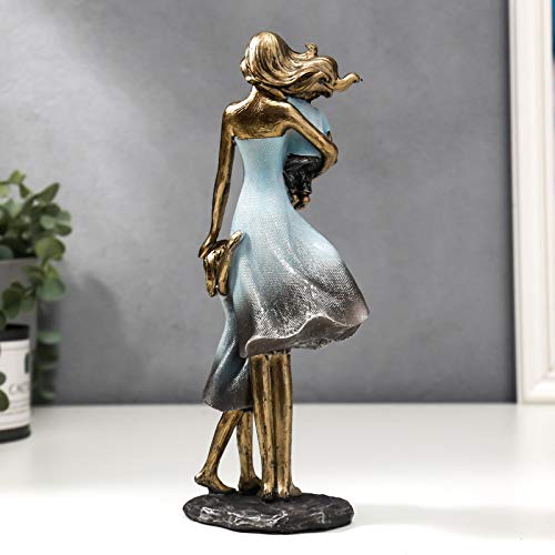 Aevvv Mother With Children Figurine Statue Art Sculpture Figure Polyresin Home Decoration Desk Ornament, Statuette For Your Desk - Bookshelf - Dinning Table #TOP4