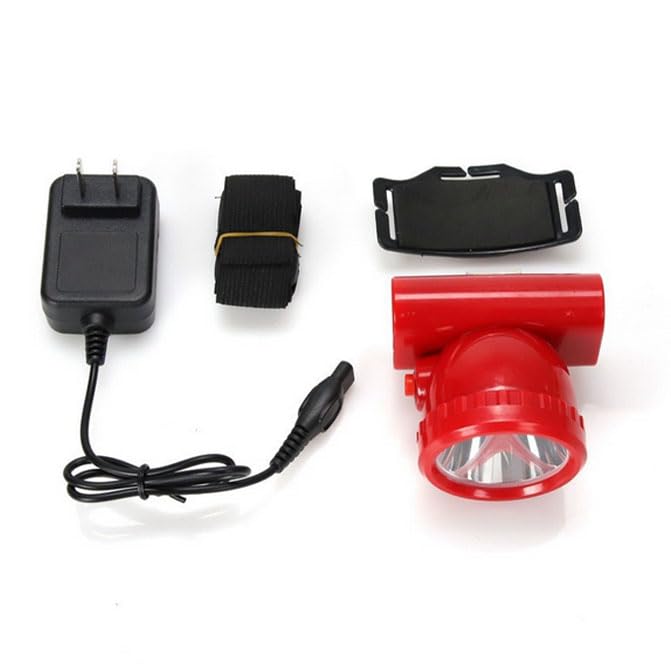 5200mAh Superjasna lampa górnicza LED, 8W akumulatorowa lampa na kask, wodoodporna latarka górnicza IP68, odpowiednia dla górników, tuneli itp.