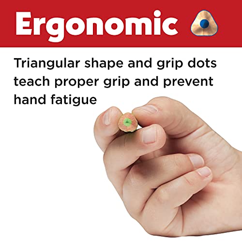 Faber-Castell Grip Colored Ecopencils - 24 Pack Colored Pencils, Pre-Sharpened #TOP2