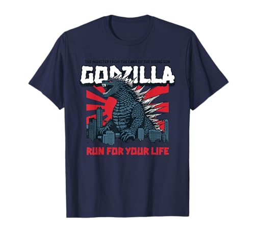 Monster - Godzilla Run for Your Life T-Shirt
