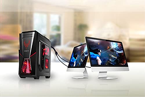 Vga Svga Hd Cable Male-To-Male Video Cable One-To-Two Split Screen Supports 1080P Full Hd, Suitable For Projectors, Hdtvs, Monitors Etc. 5.9Ft Itosayde #TOP7