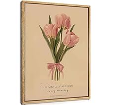 Floral Scripture Poster