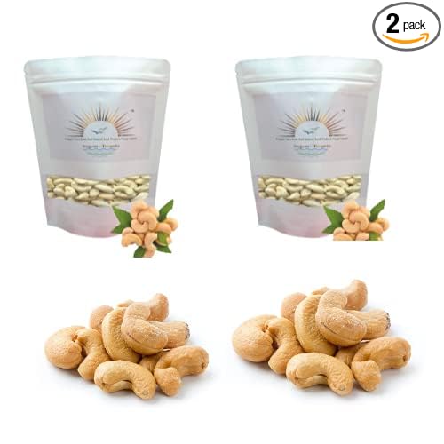 Arogyam Prosperity Dry Roasted Lightly Salted Cashew Nut, Combo Pack 500g+500g