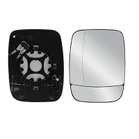 Vetro Specchietto Retrovisore Riscaldato per Trafic II COMBI III, Sinistro/Destro Lato Esterno Specchio Piastra di Supporto Sostituzione Auto, 2014-2022-Right