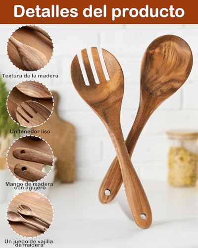 Consejos para Comprar Cubiertos para servir ensalada Top 5. 21 Imagen adicional