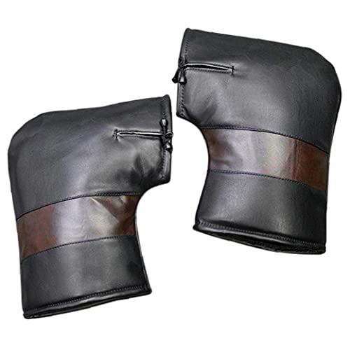 NIDONE Motorcycle Handlebar Muffs Gloves Waterproof Mitts Cover Snowmobile Handlebar Warm Motorbike Gloves